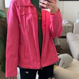 Hot pink lightweight jacket